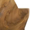 Sculpture étoile Teck recyclé marron