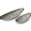 Set de 2 plateaux Camilla Nickel