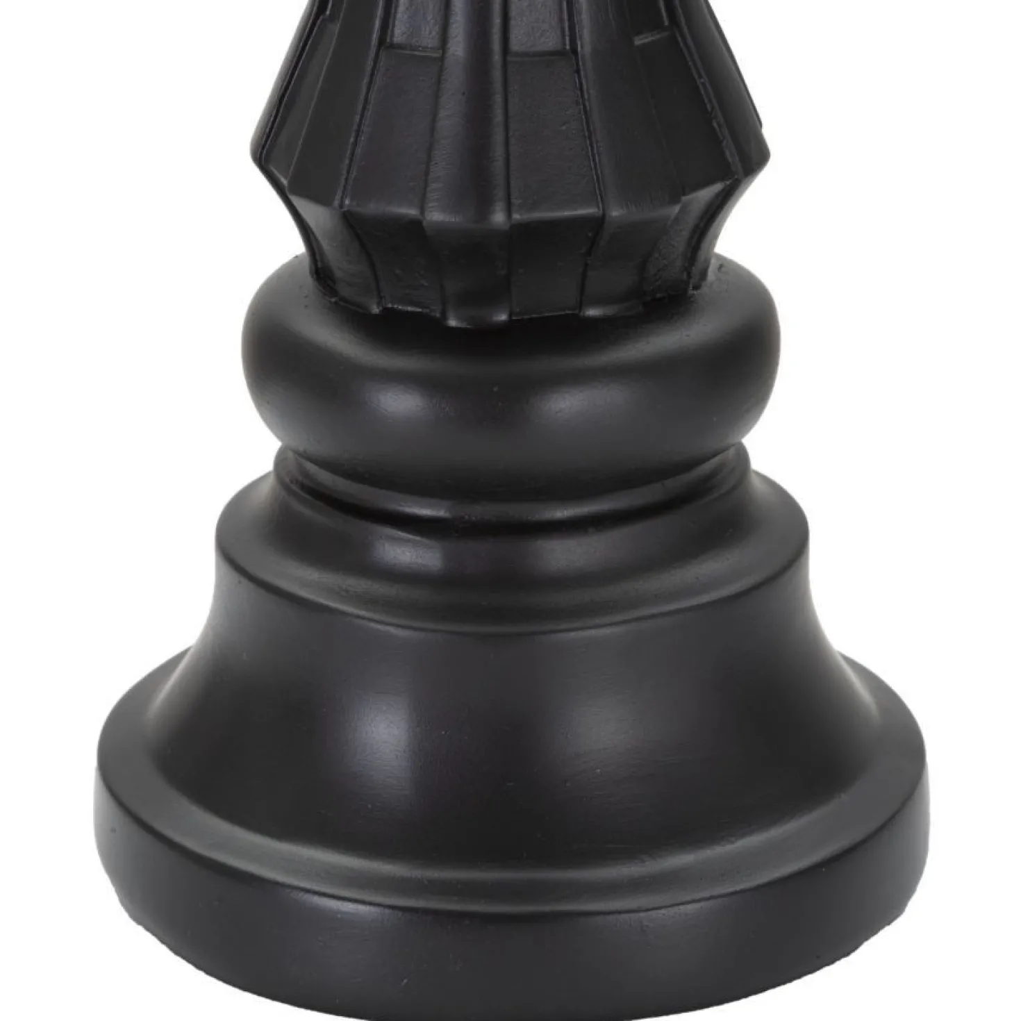 Statuette Roi d'échecs Polyrésine Noir et Or