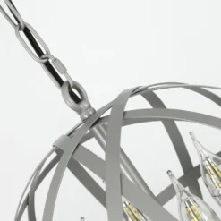 Suspension Jupiter Métal Gris
