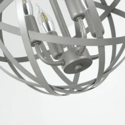 Suspension Jupiter Métal Gris