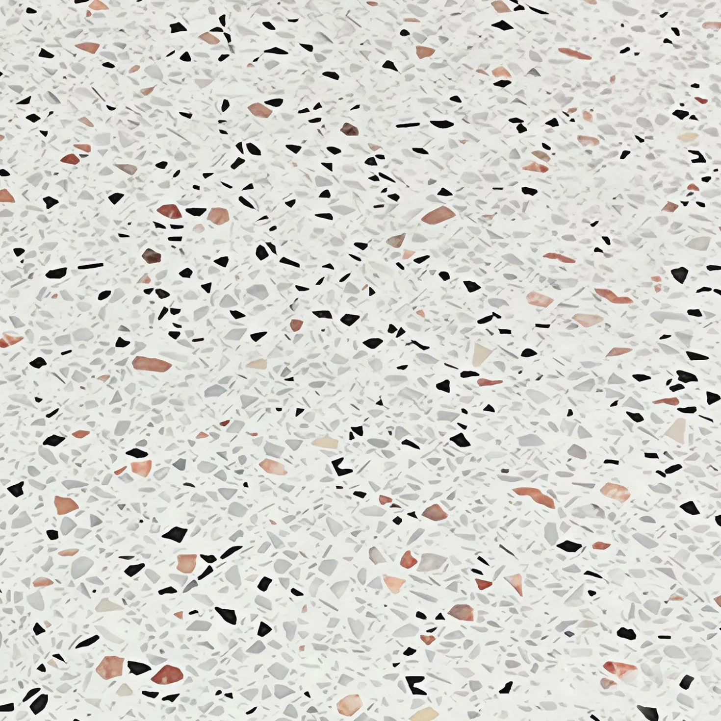 Table basse forme nuage 69x100cm Lagoon Effet Terrazzo