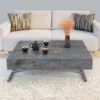 Table basse relevable Sundance Effet Béton