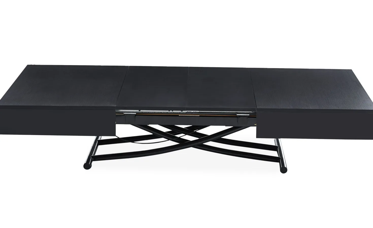 Table basse relevable Sundance Noir mat