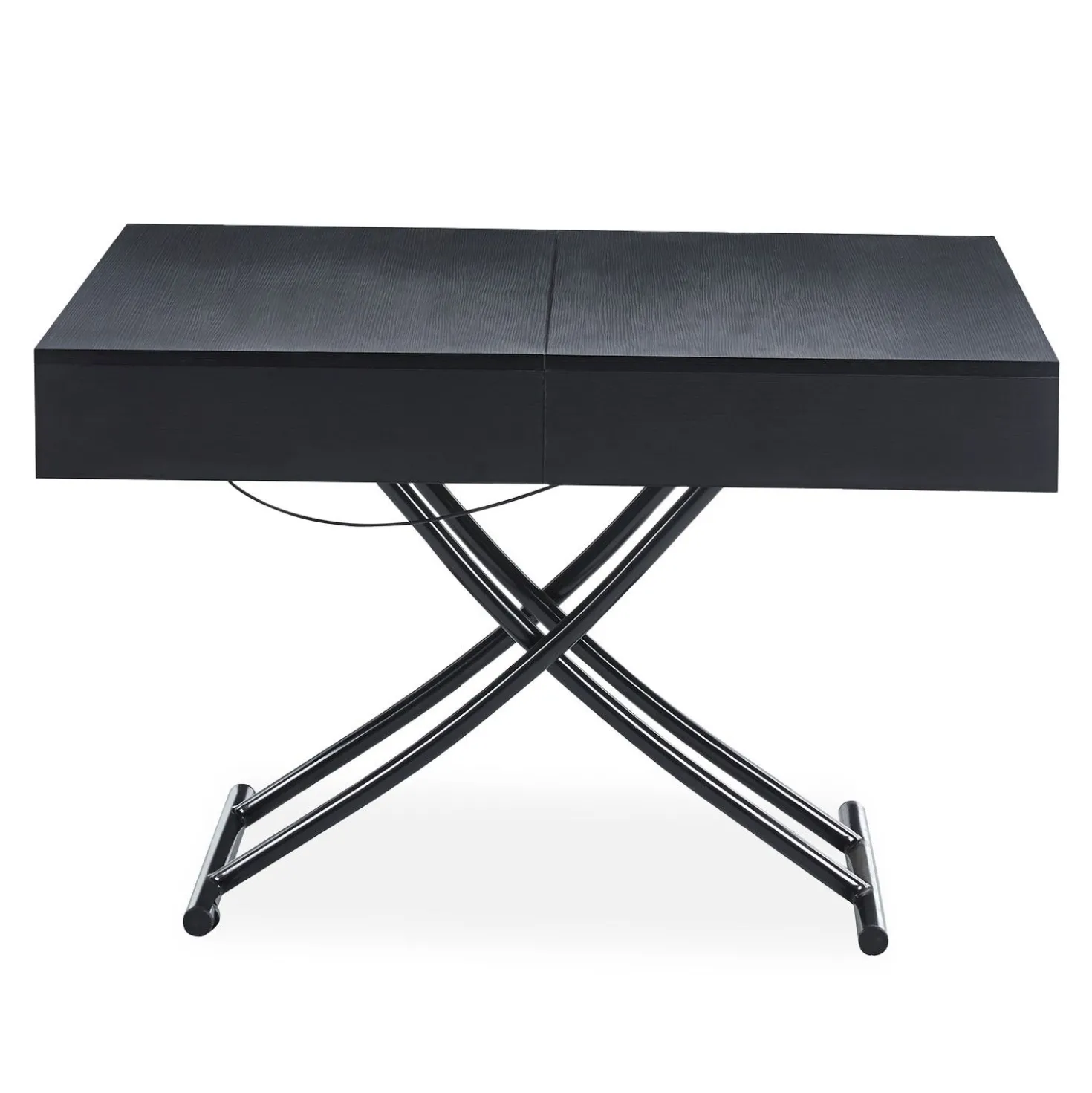 Table basse relevable Sundance Noir mat