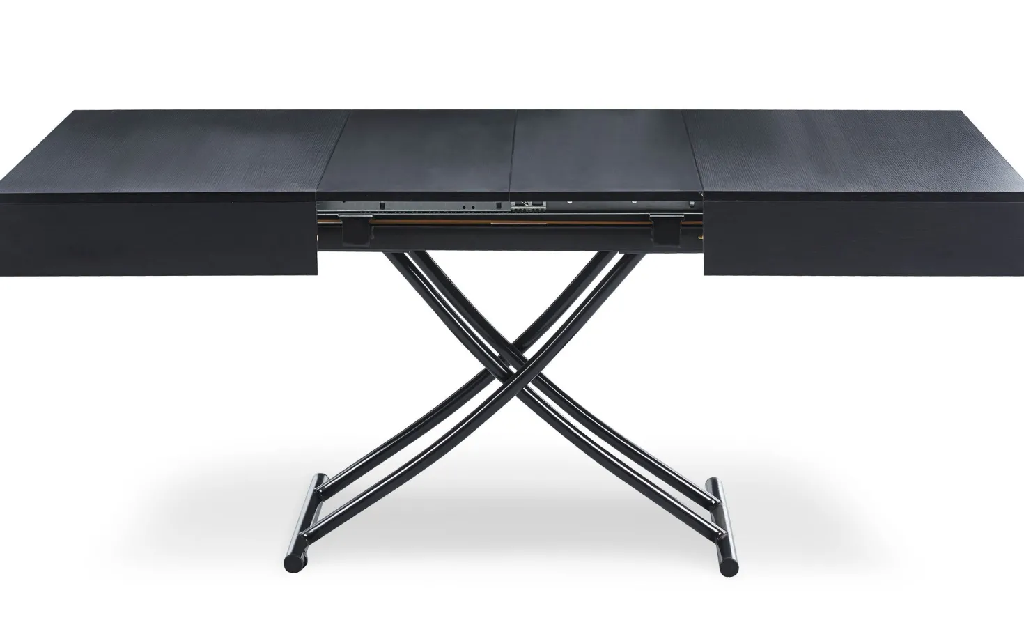 Table basse relevable Sundance Noir mat