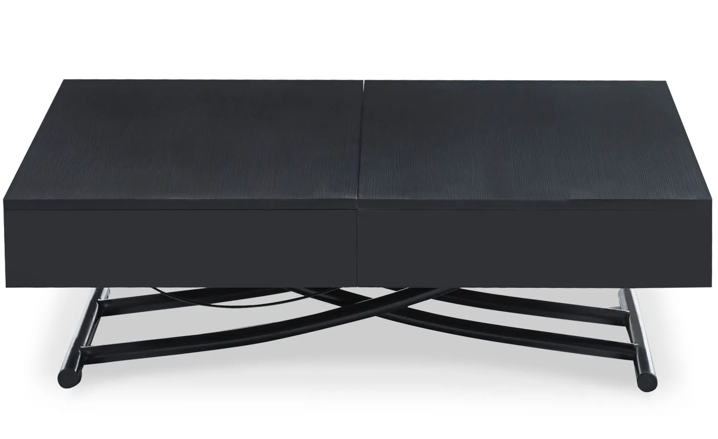 Table basse relevable Sundance Noir mat
