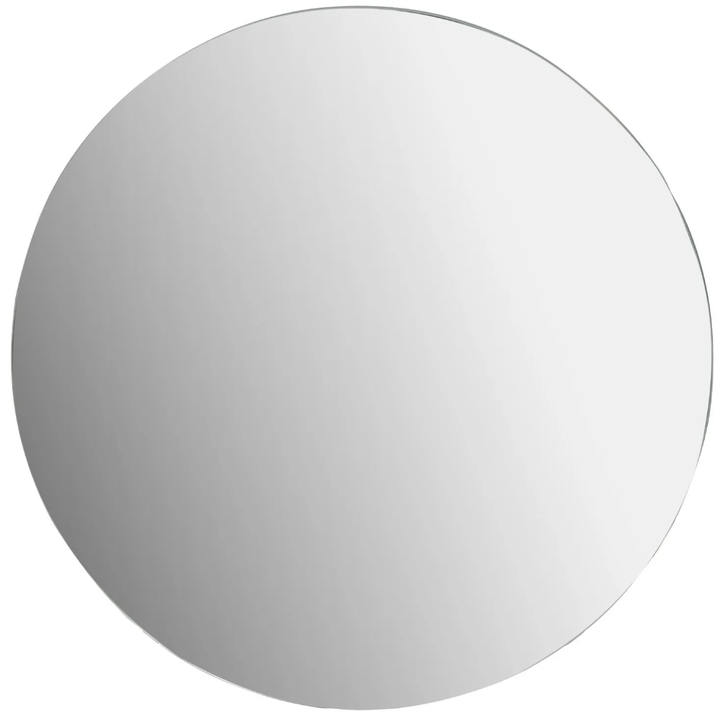 Table d'appoint Oliana Miroir et Métal Noir