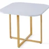 Table et chaises scandinaves Oslo Blanc