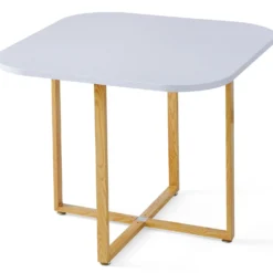 Table et chaises scandinaves Oslo Blanc