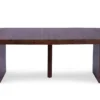 Table ronde extensible 110-260cm Suzie Bois noisette