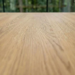 Table ronde extensible Kalipso Chêne Clair et Noir