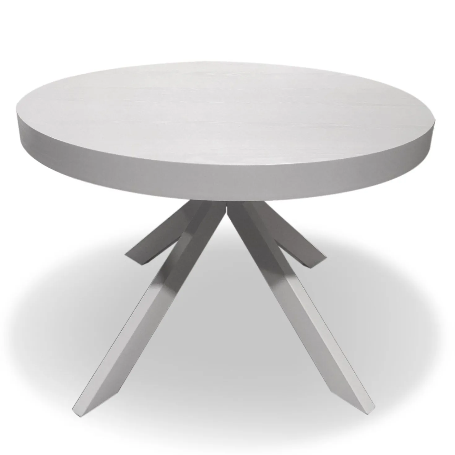 Table ronde extensible Myriade Blanc