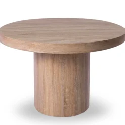 Table ronde extensible Suzie Chêne Clair
