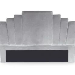 Tête de lit Arena 180 cm Velours Argent