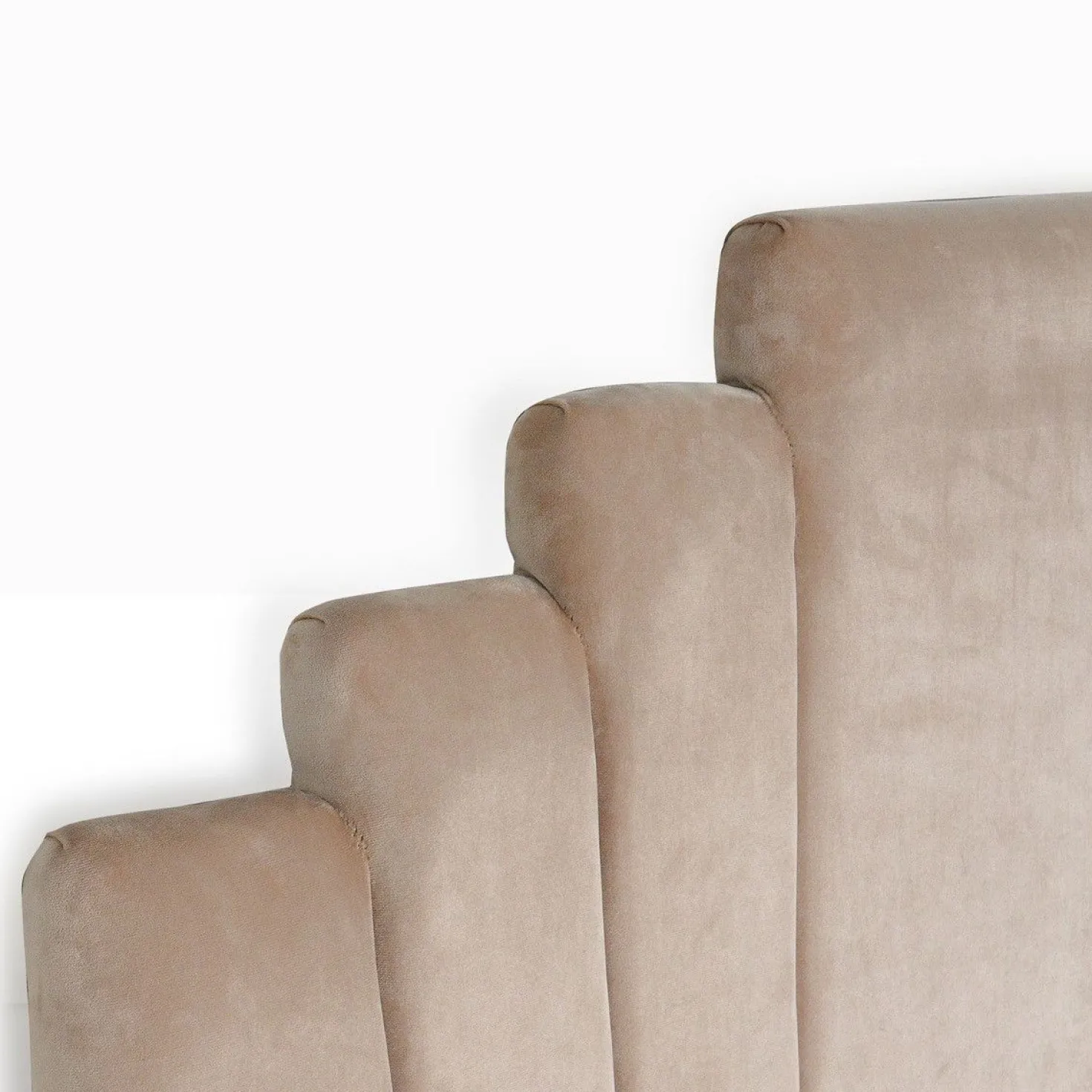 Tête de lit Arena 180 cm Velours Taupe