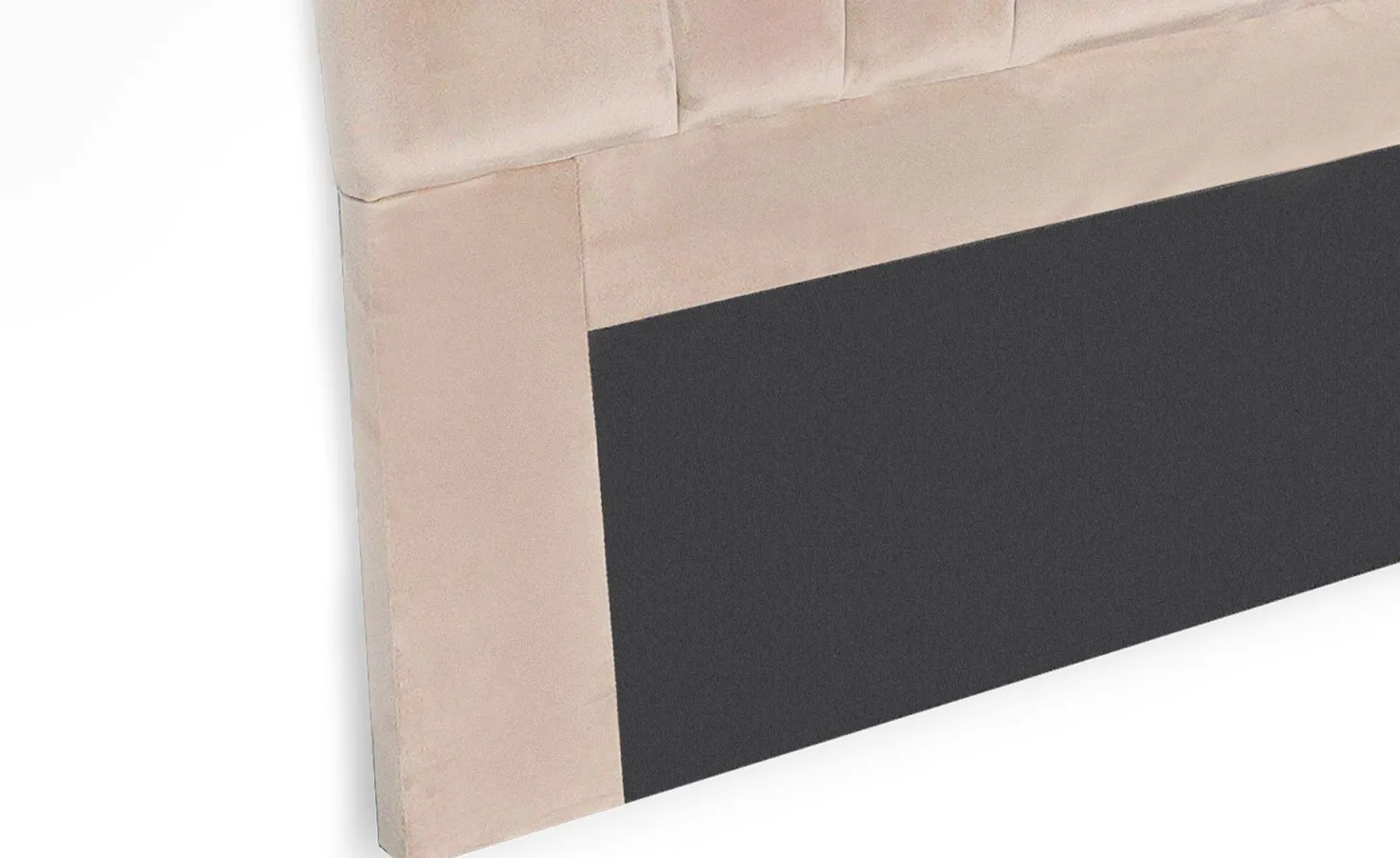 Tête de lit Arena 180 cm Velours Taupe