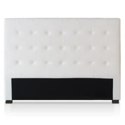 Tête de lit capitonnée Luxor 160cm Tissu bouclette Crème
