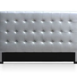 Tête de lit Luxor 180cm Argent