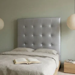 Tête de lit Luxor 90cm Argent