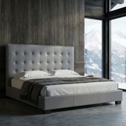 Tête de lit Luxor 180cm Gris