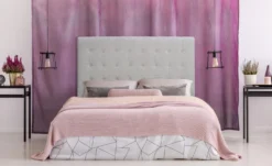 Tête de lit Luxor 140cm Tissu Beige