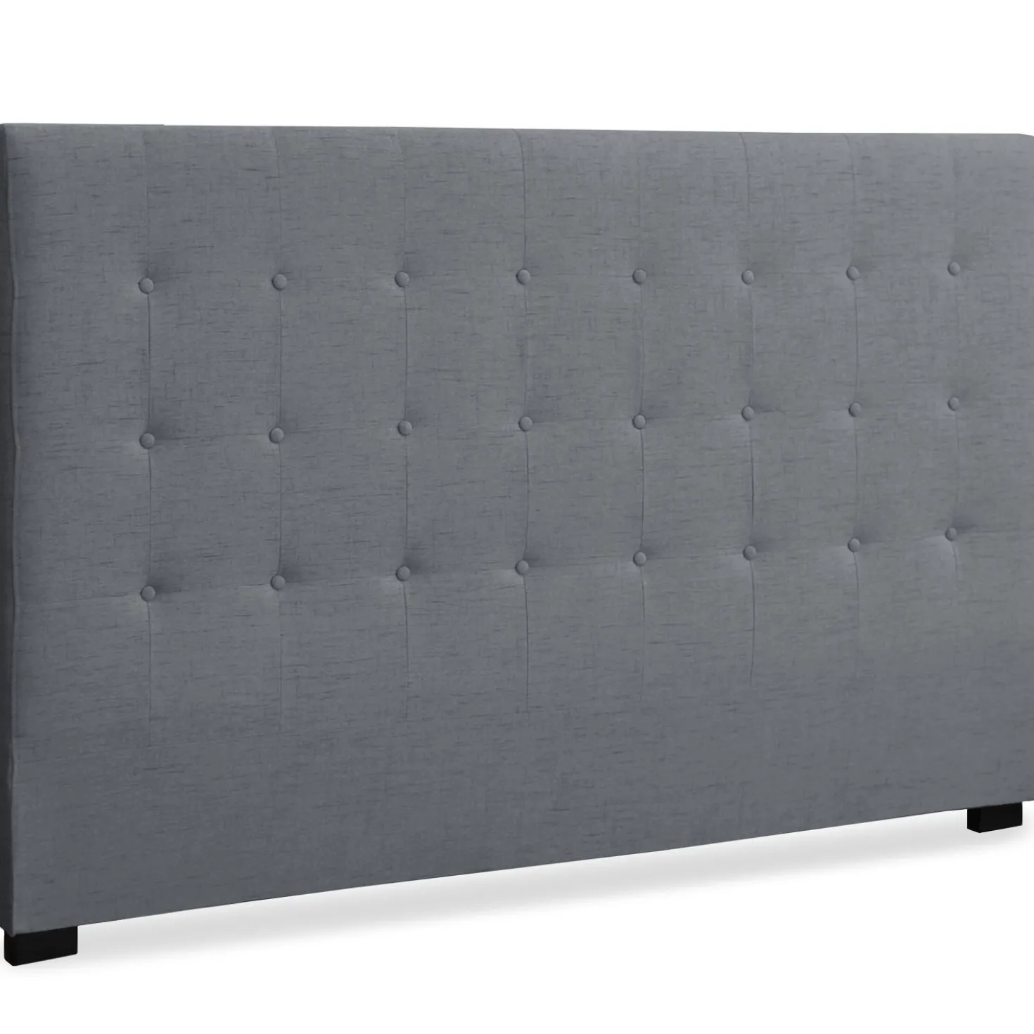 Tête de lit Luxor 180cm Tissu Gris