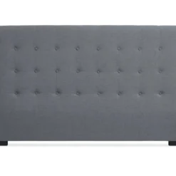 Tête de lit Luxor 180cm Tissu Gris
