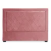 Tête de lit Meghan 160cm Velours Rose