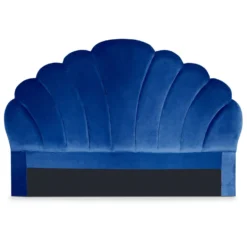 Tête de lit Mermaid 160 cm Velours Bleu