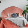 Tête de lit Mermaid 180 cm Velours Rose