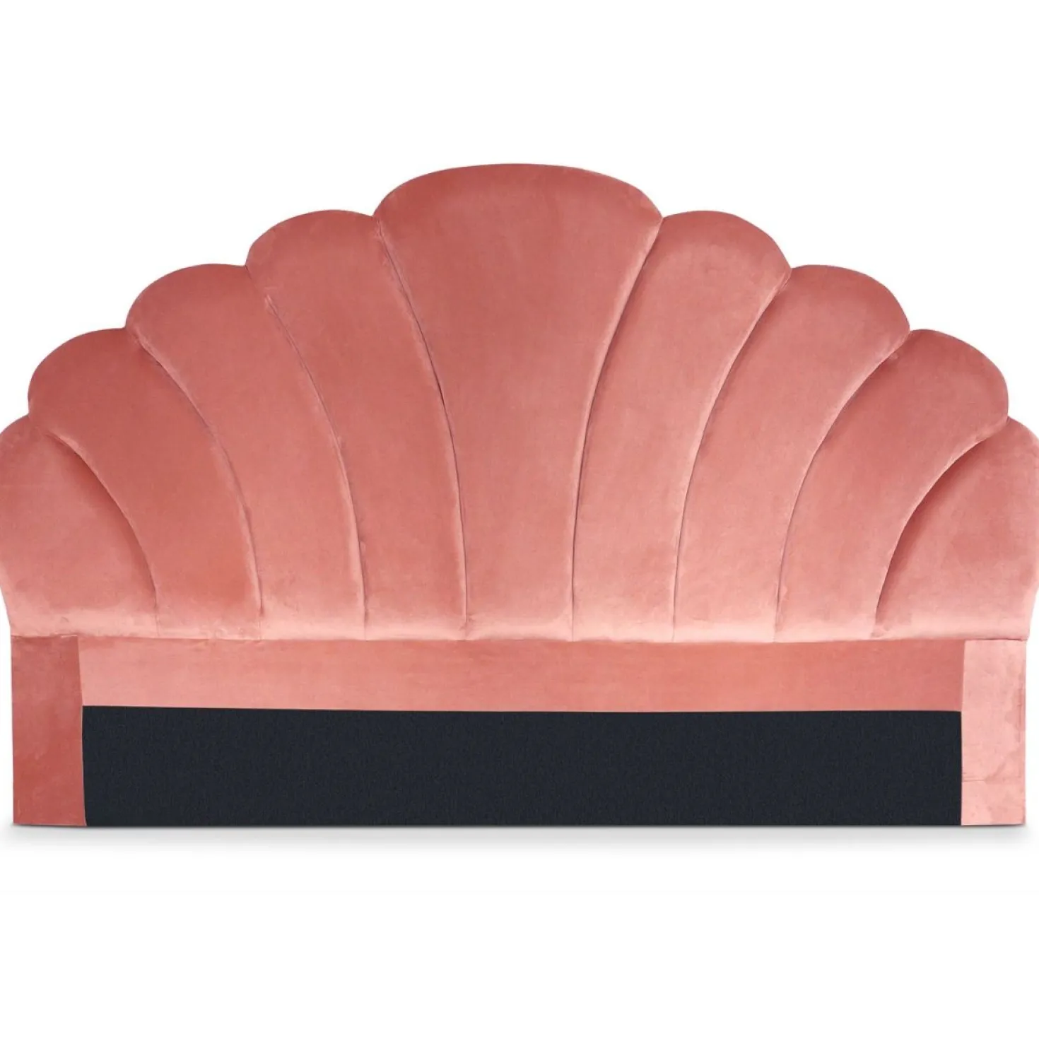 Tête de lit Mermaid 180 cm Velours Rose