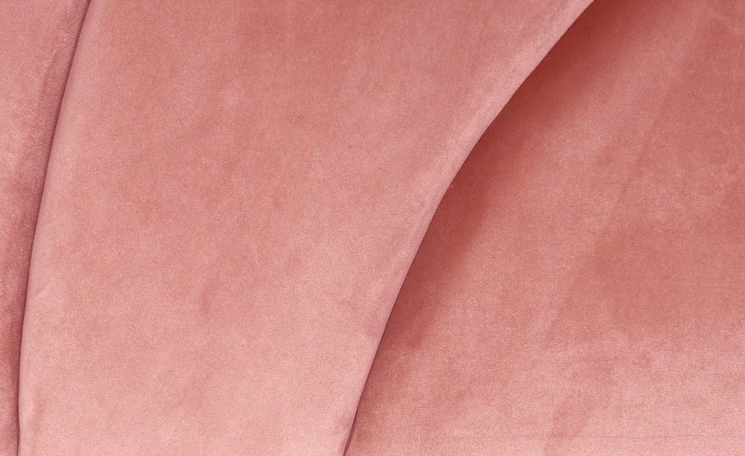 Tête de lit Mermaid 140 cm Velours Rose