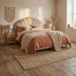 Tête de lit Mermaid 160 cm Velours Taupe