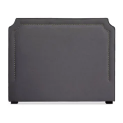 Tête de lit Milana 140cm Tissu Gris