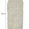 Vase compact finition mate intérieur doré