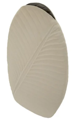 Vase décoratif élancé finition mate Dune couleur Crème