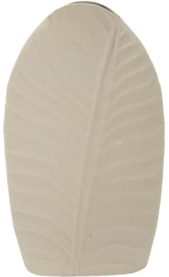 Vase Dune effet Sable surface Feuillue