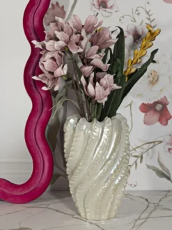 Vase à effet nacré Perly décoratif