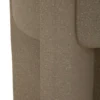 Vase géométrique Moai effet sculptural couleur Terre
