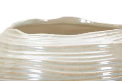 Vase rond Perly finition nacrée