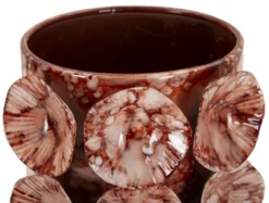 Vase rouge design original