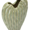 Vase sinueux finition brillante couleur neutre