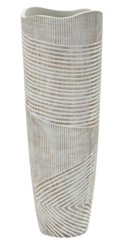 Vase Woodey Résine effet Bois