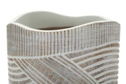 Vase Woodey Résine effet Bois