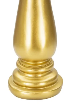 Évêque d'échecs Polyrésine Doré décorations Noires